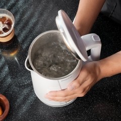 프시케 우노 이중단열 전기포트 1.7L 주전자 커피 무선 통스텐