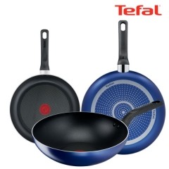 [테팔] 티타늄 미드나잇 블루 후라이팬 24cm + 28cm + 멀티팬28cm